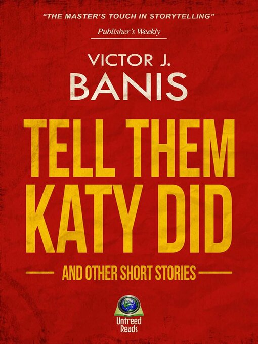 Cover image for Tell Them Katy Did and Other Short Works